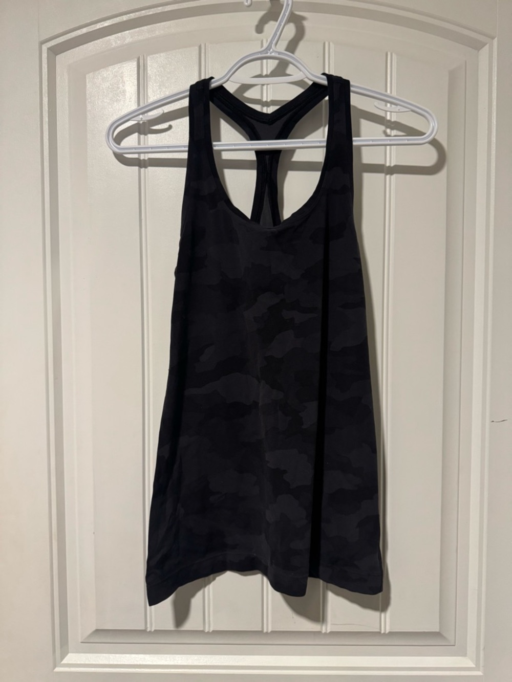 Lululemon Black Camo Tank Top